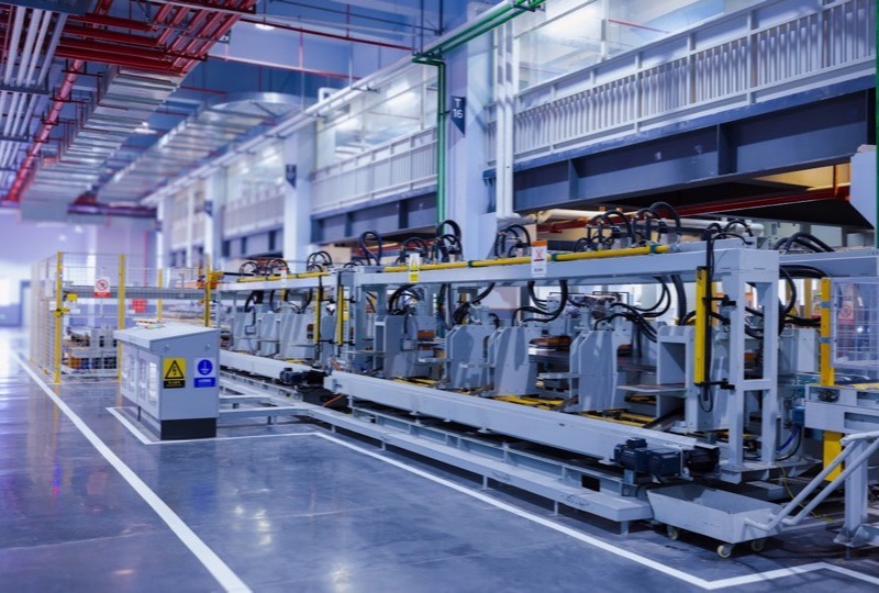 Industrielle Fertigungslinie